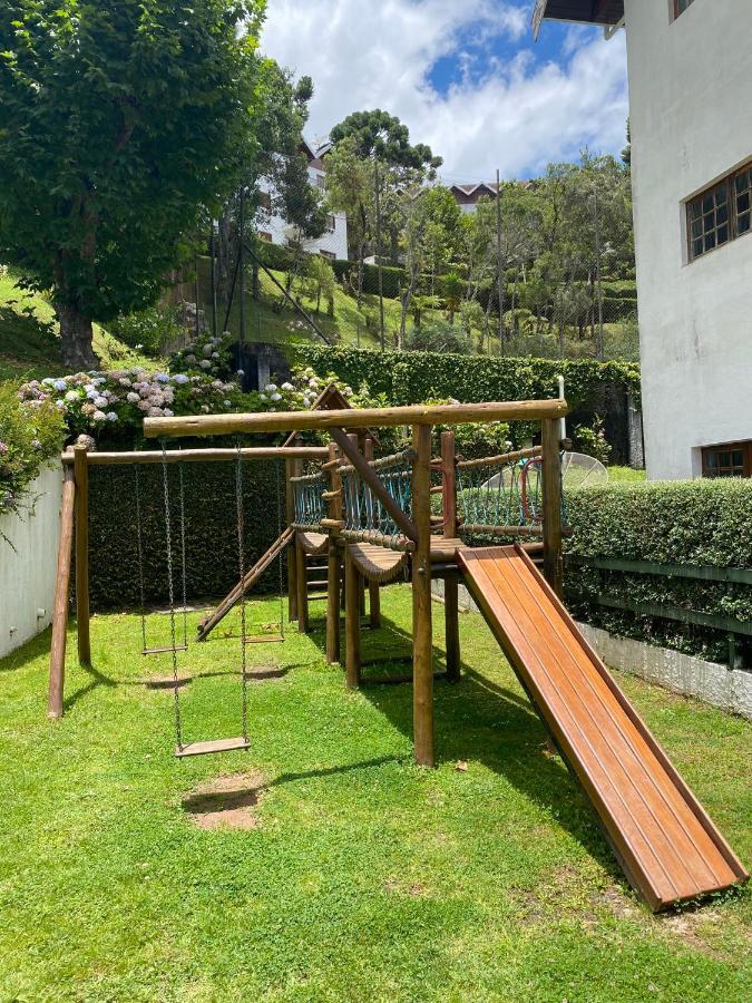 Apartamento Em Condominio Campos do Jordão Esterno foto